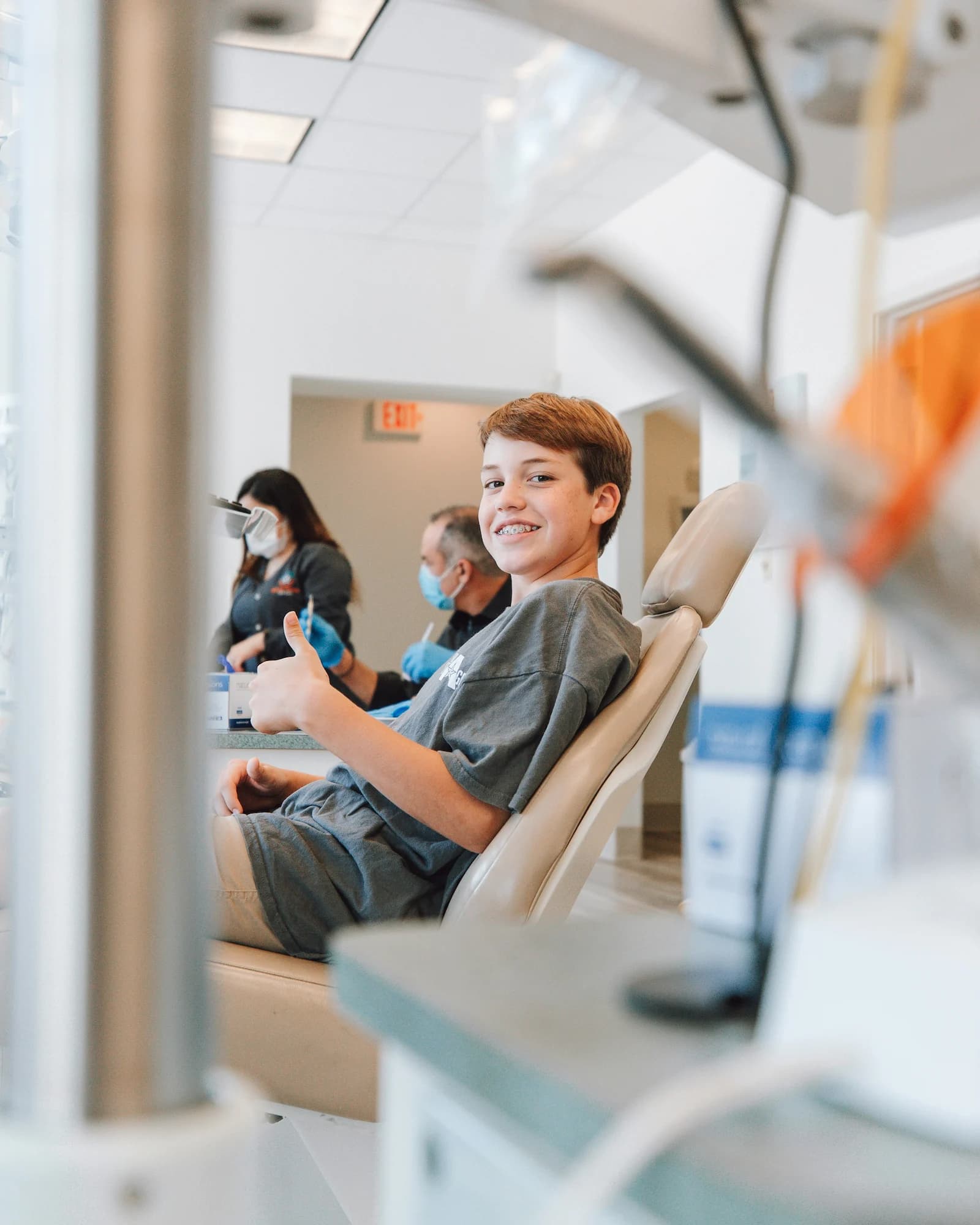 Mladi pacijent u ordinaciji World Dental